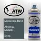 Preview: Mercedes-Benz, Alpinblau Metallic, 5939: 400ml Sprühdose, von ATW Autoteile West.